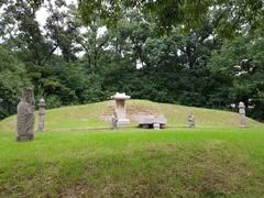 Graveyard for Lord Chungik Sin Gyeongjin in South Korea