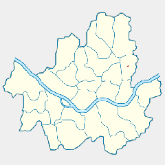 Jungnang-gu map in Seoul