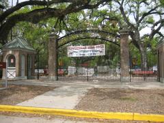 New Orleans City Park Carousel Garden gate