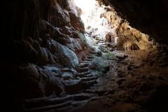 The Great Hall in the Cave of Nympholiptos, Greece