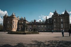 Holyrood Palace in Edinburgh