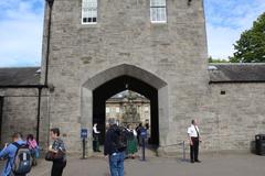 Corps de garde at Palace of Holyroodhouse in Edinburgh