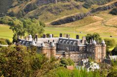 View of Calton Hill in Edinburgh