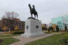 Central Memorial Park in Calgary, Alberta, Canada