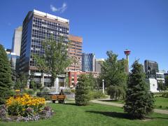 Skyline of Calgary in September 2011