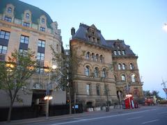 Central Post Office and Langevin Block on Elgin and Wellington Streets