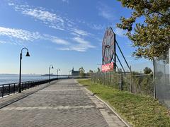 Colgate Clock in Downtown Jersey City on October 7, 2022