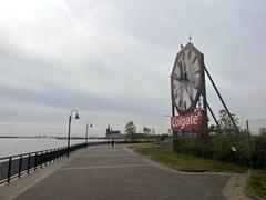 Colgate Clock in Downtown Jersey City, New Jersey