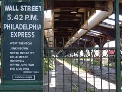 Disused Train Station in Liberty State Park, Jersey City