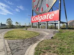 Colgate Clock in Jersey City on October 7, 2022