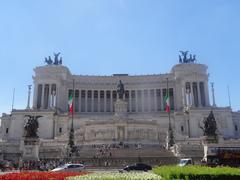 Vittoriano monument in Rome, Italy, 2016