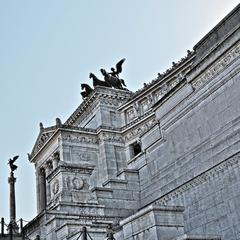 Altar of the Fatherland in Rome, Italy