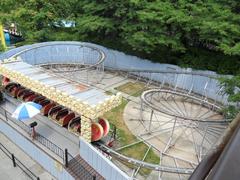 Island Monster roller coaster at Centreville Amusement Park in Toronto