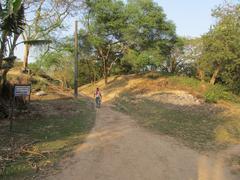 Ancient mound of Chandraketugarh in West Bengal, India