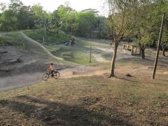 Ancient Chandraketugarh mound in Berachampa, West Bengal, India