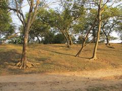 Ancient mound of Chandraketugarh in North 24 Parganas, West Bengal, India