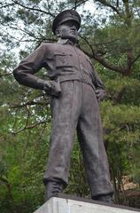 Changuimun Gate with Choi Gyu-sik memorial in Seoul, South Korea