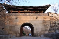 Changuimun Gate in Seoul, South Korea