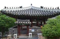 Changuimun Gate in Seoul, South Korea, photographed on June 6, 2012