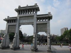 Ancient Chinese gate