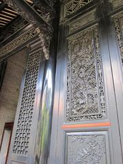 intricately decorated doors in China