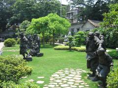 Sculpture garden at the Chen Clan Academy in Guangzhou