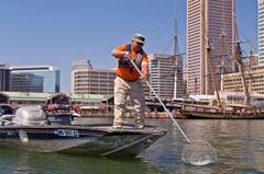 fishing line receptacle for protecting birds and animals from entanglement