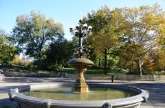 Cherry Hill Fountain in Central Park designed by Jacob Wrey Mould