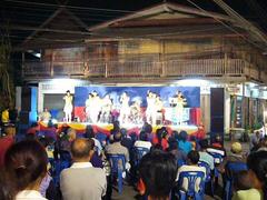 Chang Mai night market performance