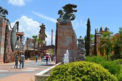 Entrance gate of Magicland amusement park