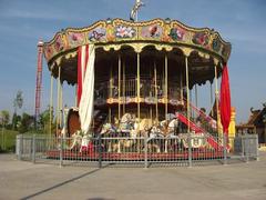 Carousel ride at Rainbow Magicland