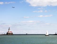 Chicago-Hafen-Leuchtturm