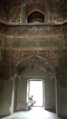 Interior of Chini Ka Rauza, Agra, India