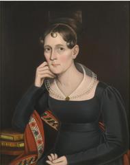 Portrait of a Woman from New York c. 1825 by Ammi Phillips