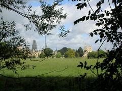 Christ Church Meadow in Oxford, England