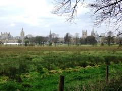 Christ Church Meadows with Christ Church College in the distance