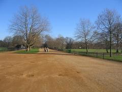 Christ Church Meadow along Broad Walk from Christ Church College