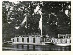 Four Colleges Barge on River Thames in Oxford