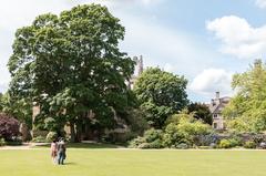 Green near Christ Church Cathedral, Oxford