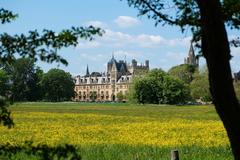 Meadow Building of Christ Church in the University of Oxford viewed from Christ Church Meadow