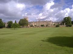 Merton College viewed from across Christ Church Meadow