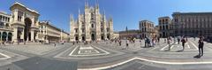 Milan Cathedral in Piazza del Duomo, Milan