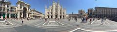 Milan Cathedral, Piazza del Duomo