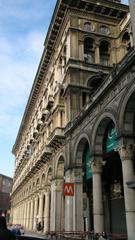 Duomo metro station panoramic view