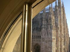 Duomo di Milano seen from a window