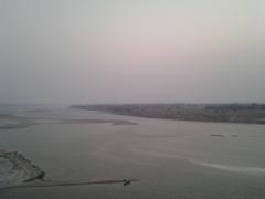 View of the Ganges from Chunar Fort boundary