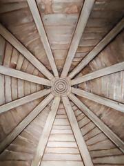 Chunar Fort ceiling with Chakra pattern