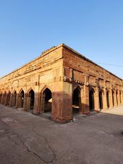 Sonwa Mandap at Chunar Fort showcasing Hindu-style architecture with sandstone pillars