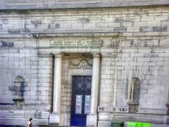 Entrance to the Army Museum in Brussels