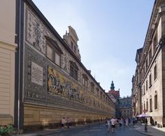 Fürstenzug in Dresden, Germany